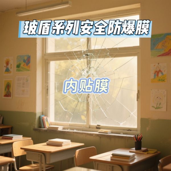 艾膜玻盾系列安全防爆膜(内贴膜)